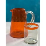 jarra country solido naranja